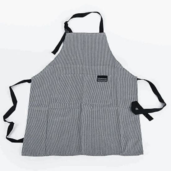 Picture of HM Kitchen Apron Black/White