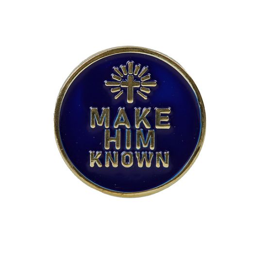Picture of Lapel Pin Make Him Known PK6