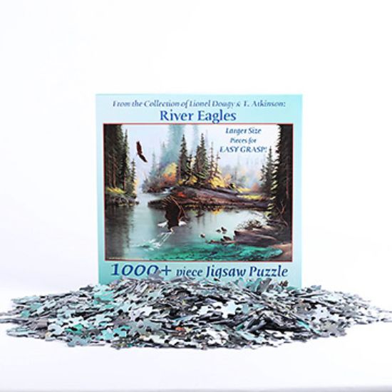 Picture of Puzzle River Eagles 1000+ PC