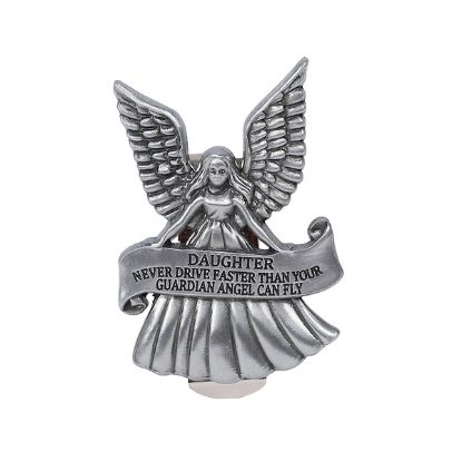 Picture of Visor Clip Angel Never Drive Faster Daughter PK4