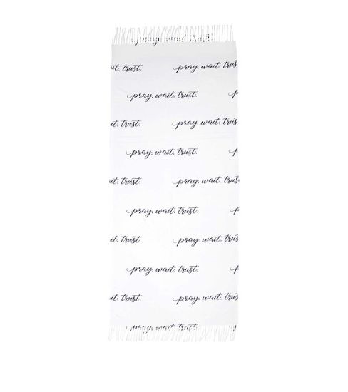 Picture of Shawl Fashion Prayer Pray Wait Trust