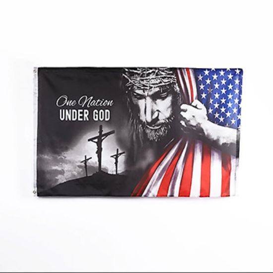 Picture of Flag One Nation Under God Reveal 3ft X 5ft