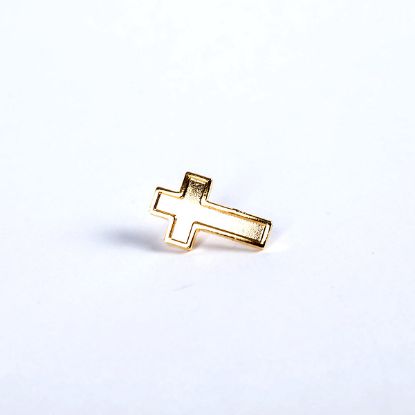 Picture of Lapel Pin Cross Gold PK6