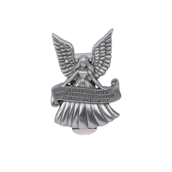 Picture of Visor Clip Angel Never Drive Faster Granddaughter PK4