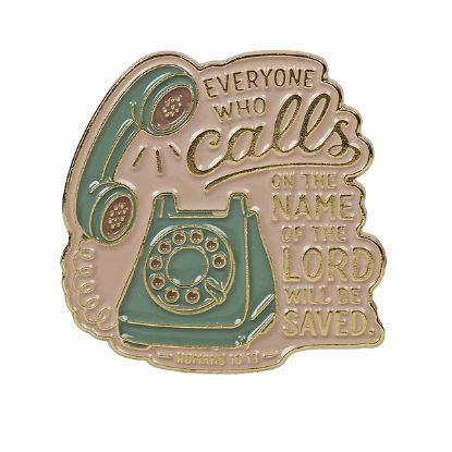Picture of Pin Enamel Romans 10:13 PK3