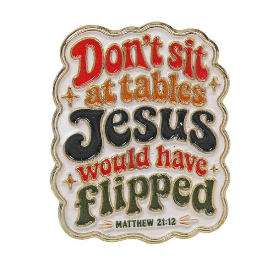 Picture of Pin Enamel Matthew 21:12 PK3