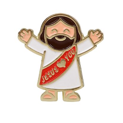 Picture of Pin Enamel Jesus Loves You PK3