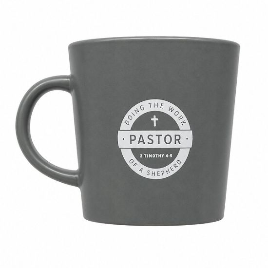 Picture of Mug Pastor Doing Grey 12 OZ