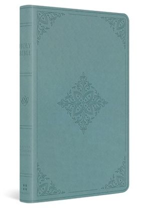 Picture of ESV Premium Gift Bible, Red Letter (Trutone, Paris Sky, Fleur-De-Lis Design)