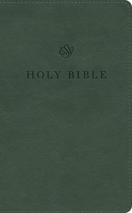 Picture of ESV Premium Church Bible, Large Print, Red Letter (Trutone, Quiet Forest)