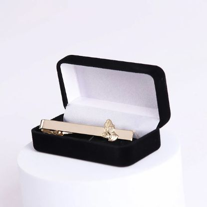 Picture of Praying Hands Gold Tie Bar