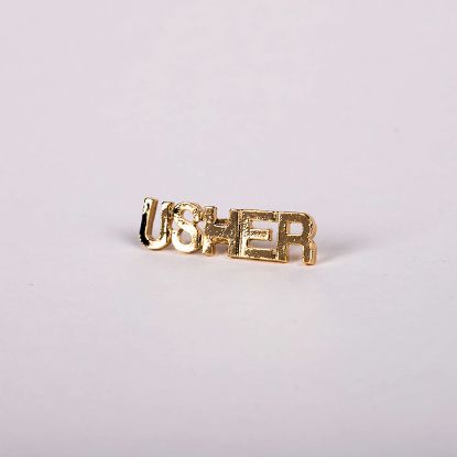 Picture of Lapel Pin Usher Gold Package of 12