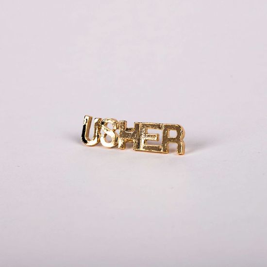 Picture of Lapel Pin Usher Gold Package of 12