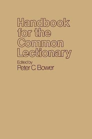 Picture of Handbook for the Common Lectionary