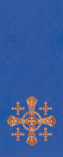 Picture of Jerusalem Cross Pulpit Scarf 18"W x 44"D
