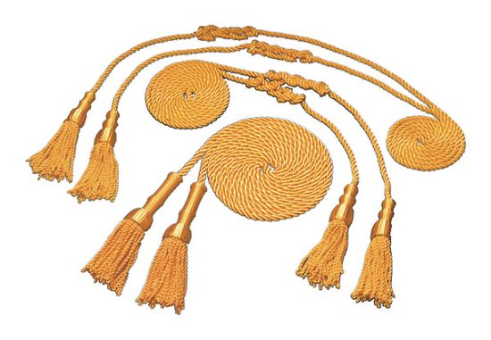 Picture of Gold Tassel and Cord for 3' X 5' Flag