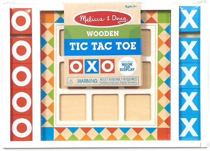 Picture of Wooden Tic-Tac-Toe Board Game
