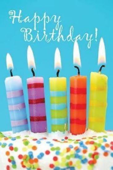 Picture of Birthday Candles & Cake Postcard (Pkg of 25)