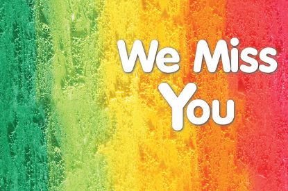 Picture of Celebrate Wonder We Miss You! Postcard (Pkg of 25)