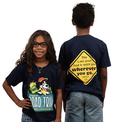 Picture of VBS 2025 Road Trip Child T-Shirt Size