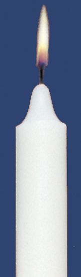 Picture of Stearic Altar Candles Emkay 7 1/2 x 17/32 Pack of 12