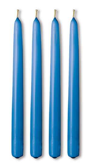 Picture of Advent Candle 10" X 7/8" Blue (Set of 4)