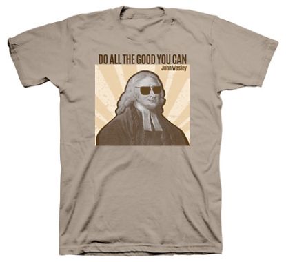 Picture of John Wesley Do All The Good You Can T-Shirt