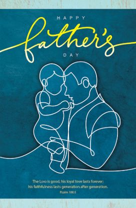 Picture of Happy Father's Day Regular Size Bulletin