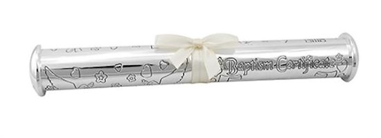 Picture of Baptism Certificate Holder