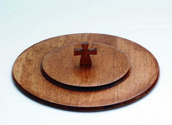 Picture of Maple Communion Tray Cover - Antique Finish