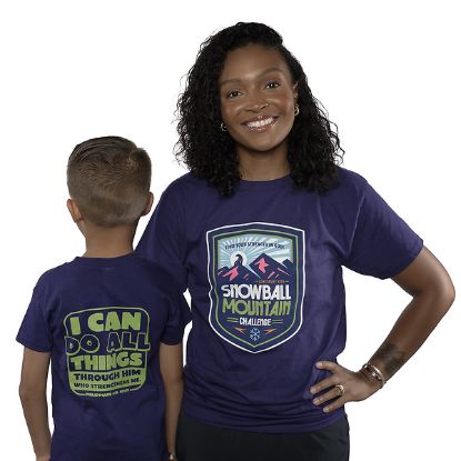 Picture of VBS 2026 Snowball Mountain Challenge Child T-Shirt Size