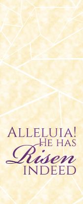 Picture of He Has Risen Easter Pulpit Scarf