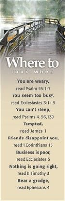Picture of Where to Look Topics #3 Bookmark