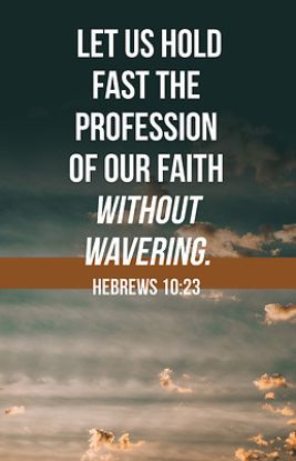 Picture of Without Wavering General Worship Bulletin PKG 100