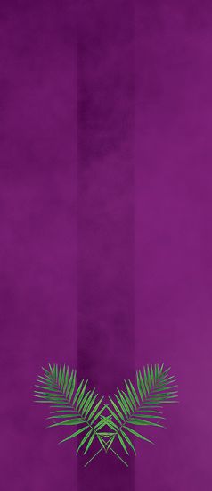 Picture of Passion Cross Economy Pulpit Scarf