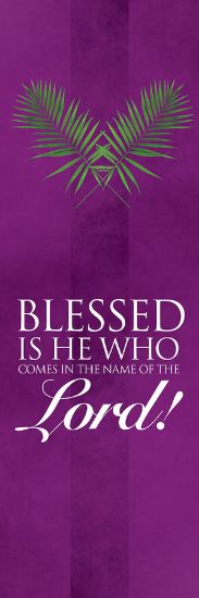 Picture of Passion Cross 2x6 Banner