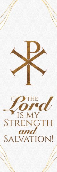 Picture of Easter Chi Rho 2x6 Banner