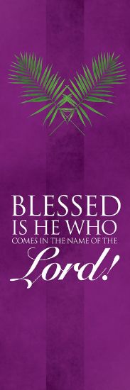 Picture of Passion Cross 18 Inch x 5 Feet Banner