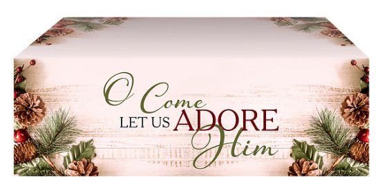 Picture of Let Us Adore Him Altar Frontal
