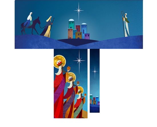 Picture of Anticipation of Advent 3-Piece Parament Set