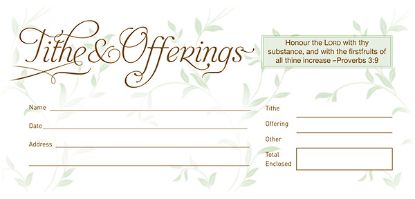 Picture of Tithe and Offerings